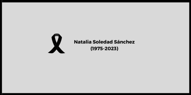 Natalia Soledad Sánchez (1975-2023)